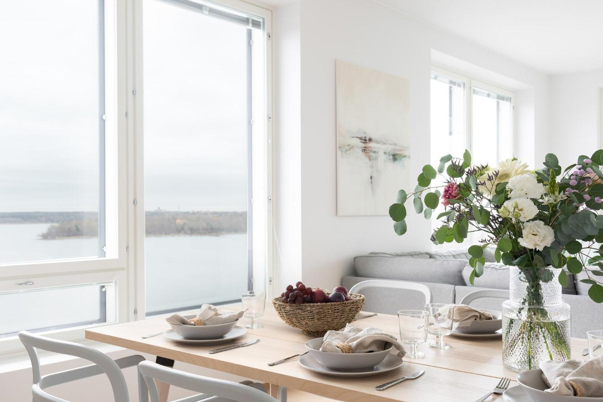 Luxury Penthouse With Stunning Sea Views & Private Sauna Хельсинки Экстерьер фото